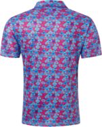 uideazone Golf Shirts for Men Dry Fit Polo Shirt Short Sleeve Moisture Wicking Golf Polos Performance Golf Tennis Shirt - Image 3