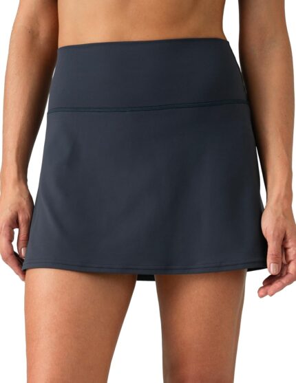 Colorfulkoala Dreamlux Skirts for Women High Rise Athletic Golf Tennis Skorts Built-in Shorts with Pockets