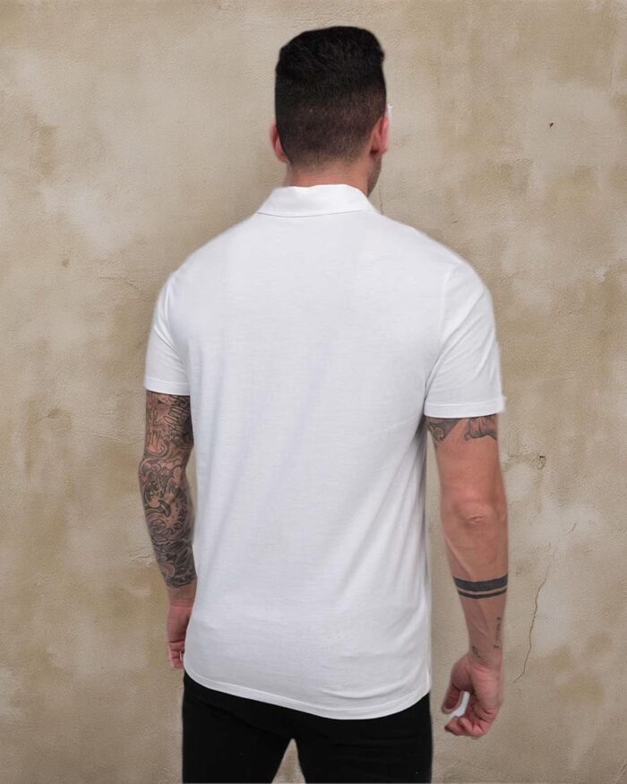 INTO THE AM Polo Shirts for Men - Slim Fit Short Sleeve Collared Shirt S - 4XL Fitted Collar Polos for Work - Image 7
