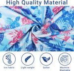 Men’s Golf Polo Shirts - Hawaiian Print Golf Shirt for Men Quick-Dry Moisture Wicking Casual Breathable Polo Shirt - Image 6